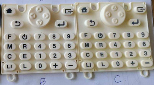 同模硅膠產(chǎn)品尺寸差異的對比圖 同模硅膠產(chǎn)品尺寸差異的對比圖